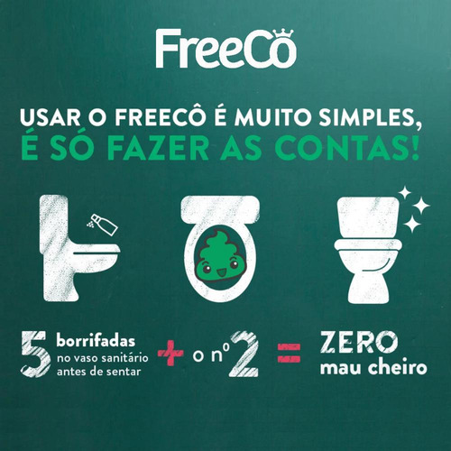 Freecô 60ml - Kit Com 4