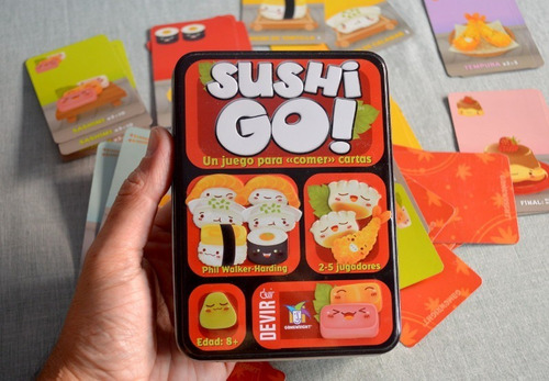 Sushi Go! Jogo de tabuleiro Original Devir Cards