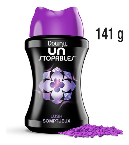 Downy Unstopables Lush perlas para ropa aroma lavanda 141g