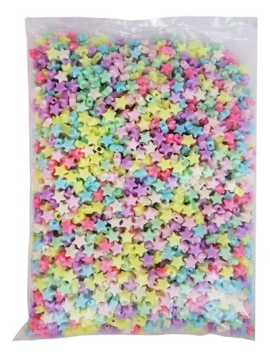 Cuentas Estrella Para Bisuteria Y Joyeria 500gr 2500 Und