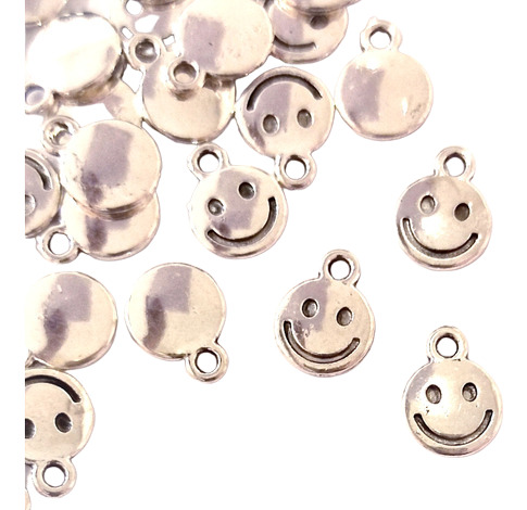 20 Dijes Caritas Emoji De Metal Artesanias Bijou Souvenirs