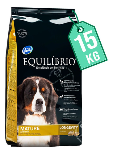 Alimento Equilibrio Perros Mature 15 Kg + Regalo. 