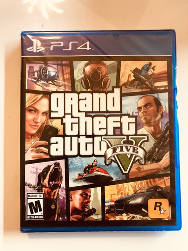 Grand Theft Auto 5 Ps4 Sellado