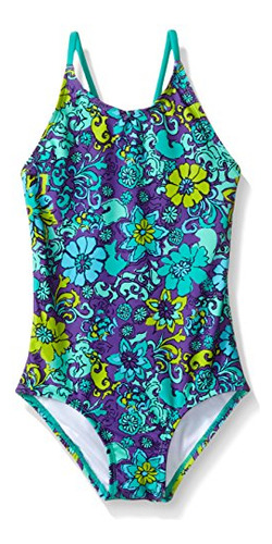 Kanu Surf Daisy Beach Sport - Traje De Bano Para Nina De Una