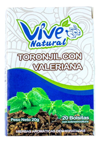 Tisanas De Toronjil Con Valeriana Po - Unidad a $16