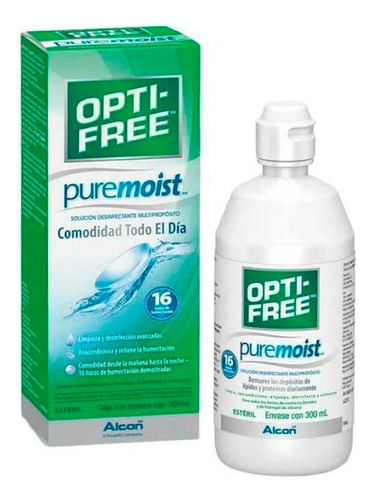 Solución Oftalmológica Opti Free Pure Moist 300ml