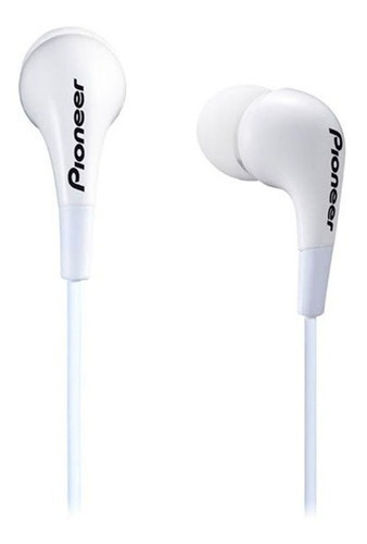 Auricular Con Cable Pioneer Se-cl502-w Blanco