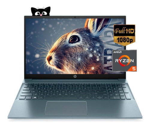 Notebook Ryzen 5 Hp ( 8gb + 512 Ssd ) Fhd Cuo Outlet