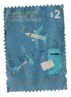 Antigua Estampilla Correo Oficial Soberania N. 2014 (usado)