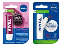 Comprar Nivea Protector Labial Blackberry Shine + Labello Derma Care
