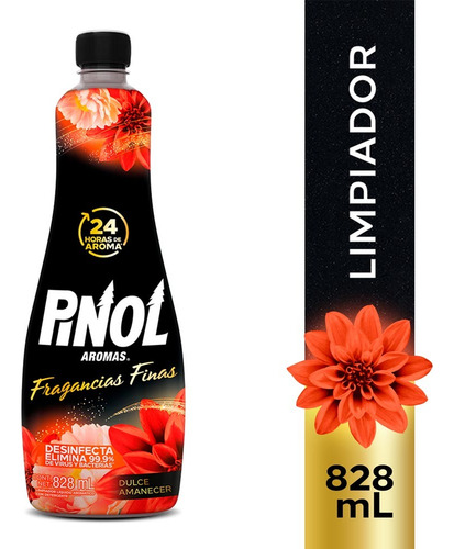 Limpiador Pinol Fragancias Finas Dulce Amanecer 828ml