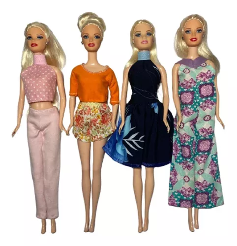 Kit 30 Looks Sortidos Roupinhas Para Barbie - Rose Roupas De Bonecas - Roupa  de Boneca - Magazine Luiza