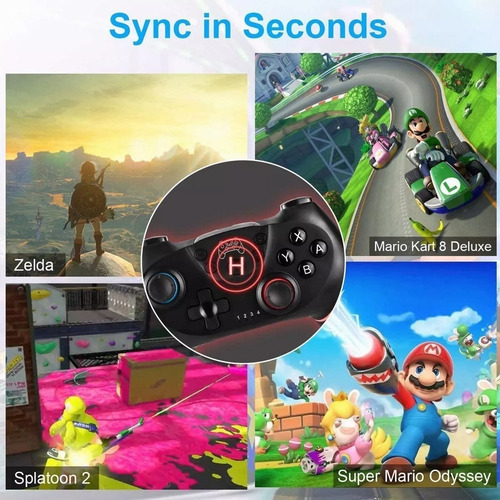 Control Inalámbrico Para Nintendo Switch Gamepad Joystick