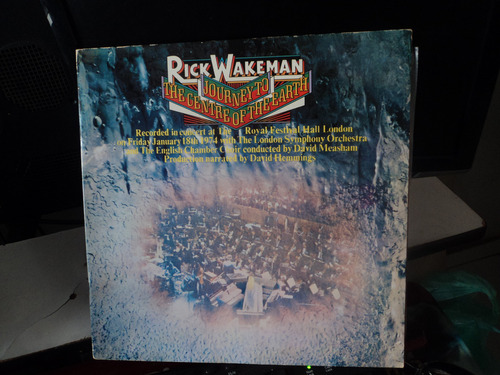 Lp Rick Wakeman-journey The Centre Of The Earth-seminovo