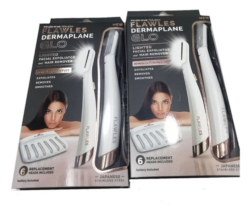 Caneta Removedora De Pelos Faciais E Sobrancelha Buço C/ Led