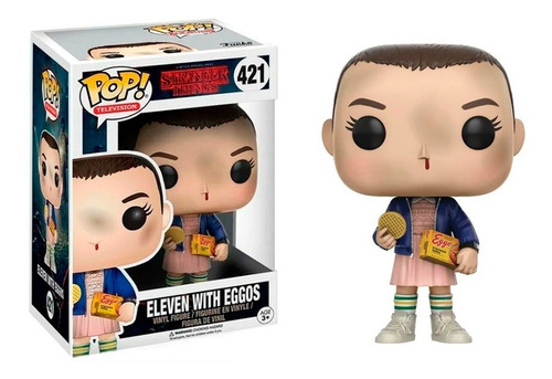 Eleven With Eggos Funko Pop 421 Stranger Things Serie Tv