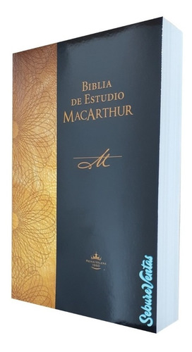 Biblia De Estudio Macarthur Tapa Blanda Reina Valera 1960
