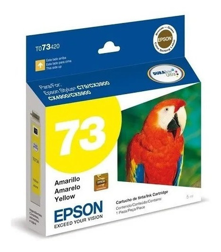 Cartuchos Epson Originales 73n Colores- Nuevos Cerrados Caja