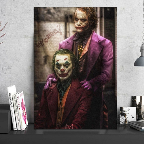 Cuadro Decorativo Joker Heath Ledger Joaquin Canvas Phoenix