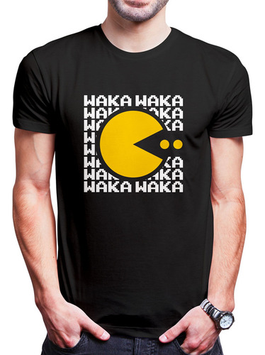 Polo Varon Waka Waka Pacman (d1557 Boleto.store)