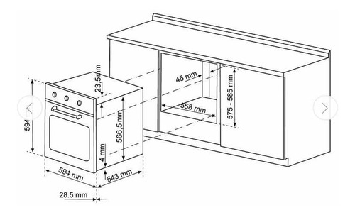Imagen 4 de 4 de Horno Eléctrico Ut Prime Epc4 Night Ursus Trotter