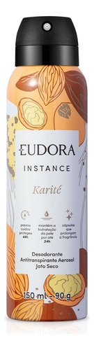 Eudora Instance Desodorante Antitranspirante Karité 150ml