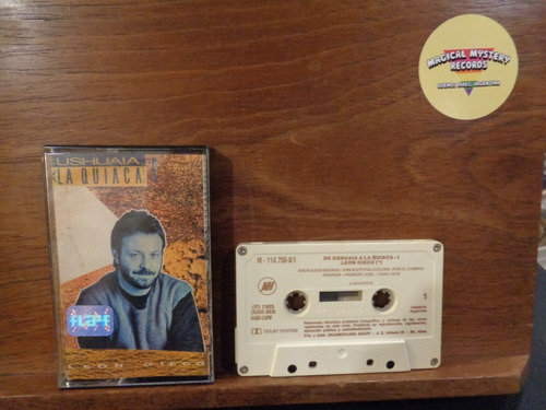 Leon Gieco  Ushuaia La Quiaca Cassette Rock