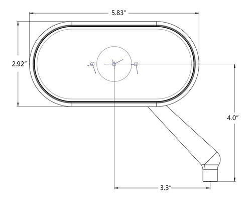 Imagen 5 de 7 de Espejos Arlen Caged Negro Para Harley Davidson Y Compatibles