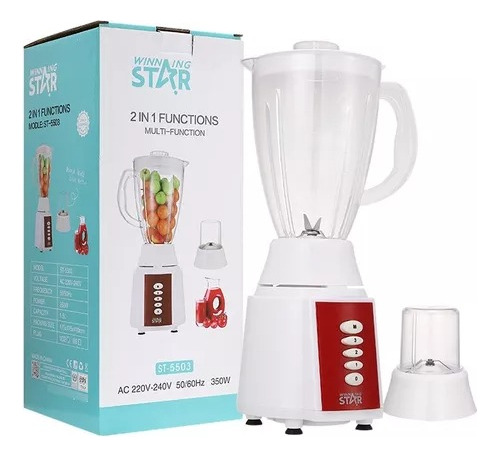 Licuadora Winningstar St-5503 Blanca 1,5 Litros Paragon 220v