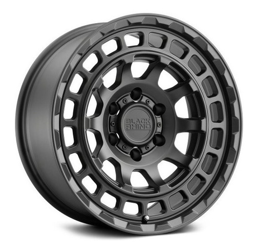 Rin Black Rhino Chamber Negro Mate 17x8.5 6x139 Offset -18