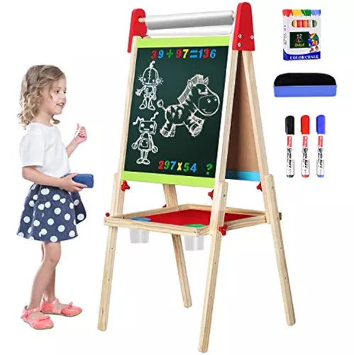  Joyooss Caballete artístico para niños, madera de