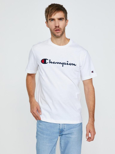 Camiseta Champion Para Hombre 100% Original En Oferta