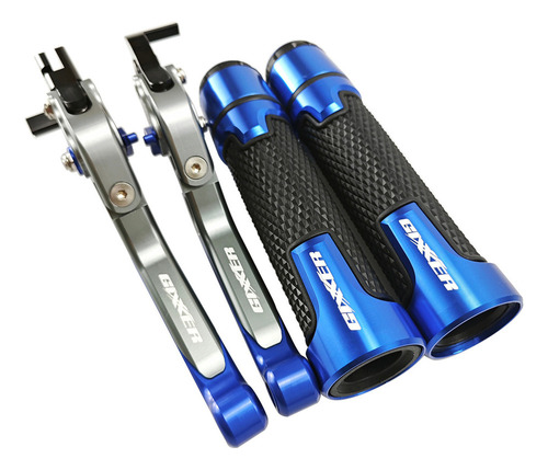 Palancas Y Puños For Suzuki Gixxer 150 155 250 Fi, Azul