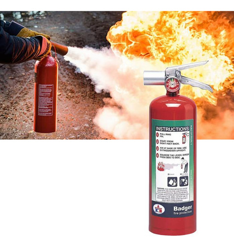 Extintor De Fuego Para Camión, Mxbca-001, 2.27kg, Clase A,b