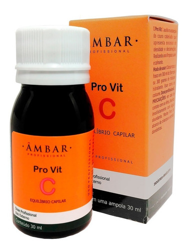 Kit Anticaspa Pro Vitamina C Âmbar 500ml