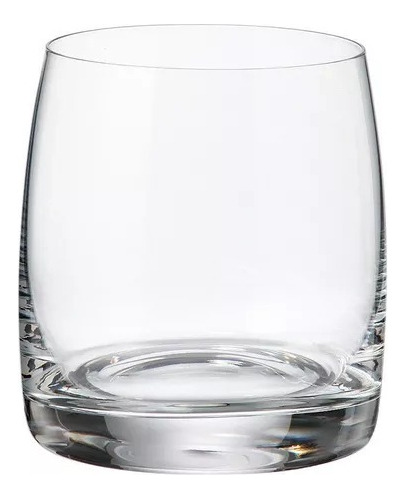 Set X6 Vasos Whisky Cristal Bohemia Linea Ideal 290ml