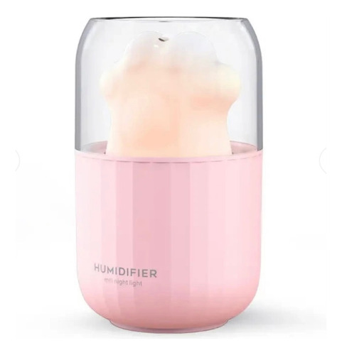 Lindo Humidificador+ Luz Forma De Garrita Patita Gato Kawaii