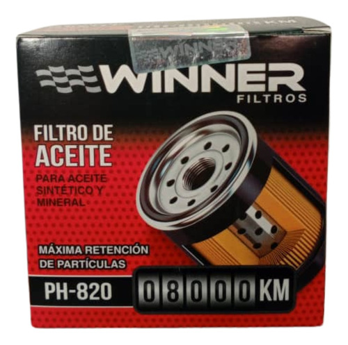 Filtro Aceite Ph 820 Winner Ford Bronco  5.8l, Econoline 8v