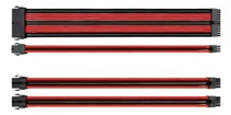 Comprar Cable Extensión Rojo Pci-e 24 4+4 8 6 Pin Atx Cpu Gpu  Rojo