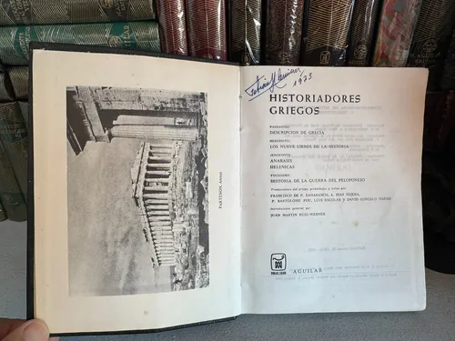 Historiadores Griegos - Aguilar - Grandes Culturas (Usado)