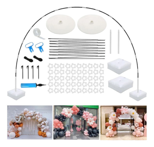 Kit De Arco De Globo Grande Y Resistente Ajustable Kaiyun