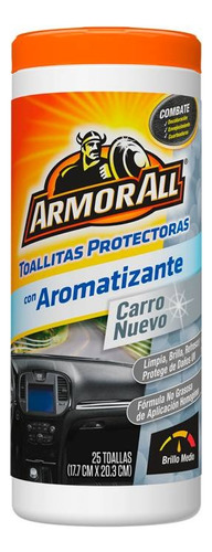 Toallitas Protectoras Aromatizante Carro 25u Armorall