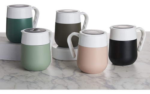 2 Unidades Caneca Térmica Inox 500ml Com Display Led
