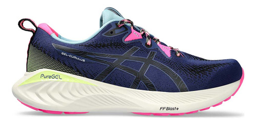 Zapatillas Asics Gel-cumulus 25 Tr Nature/lime Green Mujer