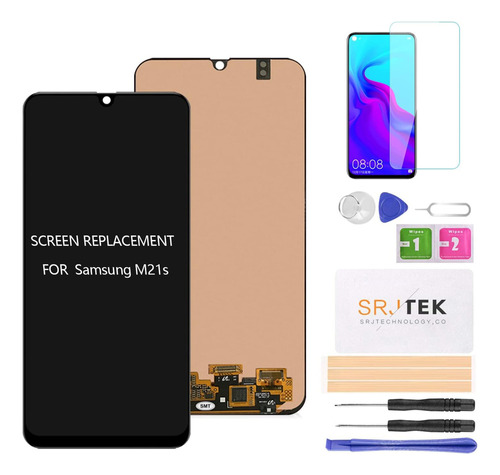 A Para Samsung Galaxy M21s Sm-f415f Pantalla Táctil Lcd