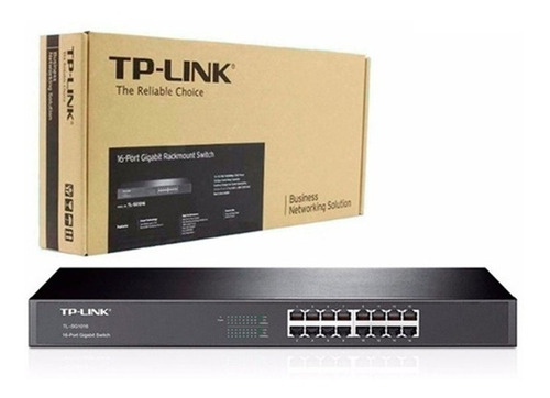 Switch Tp-link Tl-sg1016 16 Puertos Gigabit 10/100/1000 Rack