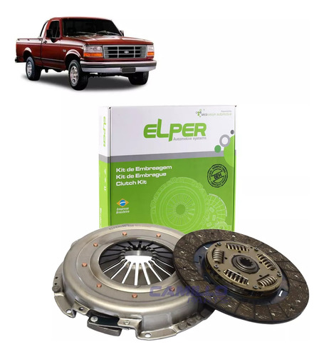 Kit De Embreagem Ford F-1000 4.9 Cilindro 98 97 96 95 Elper