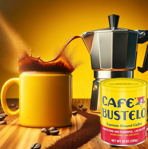 Cafe Bustelo Café Molido Espresso Lata De 10 Onzas (paquete