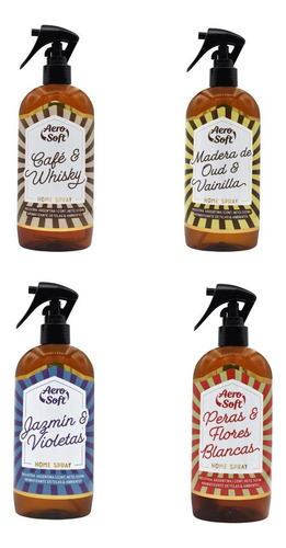 Home Spray Madera De Oud & Vainilla Perfumina Tela Ambiente