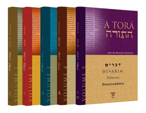 Coleção Completa Da Torá (5 Volumes